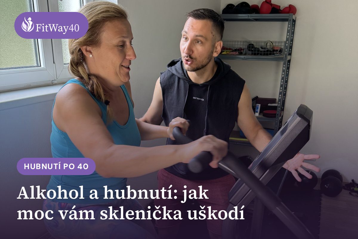 Alkohol a hubnutí: jak moc vám sklenička uškodí