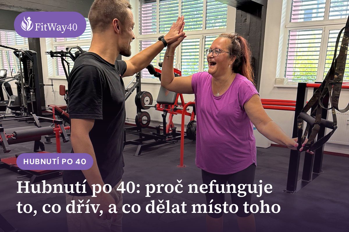 Hubnutí po 40: proč nefunguje to, co dřív, a co dělat místo toho