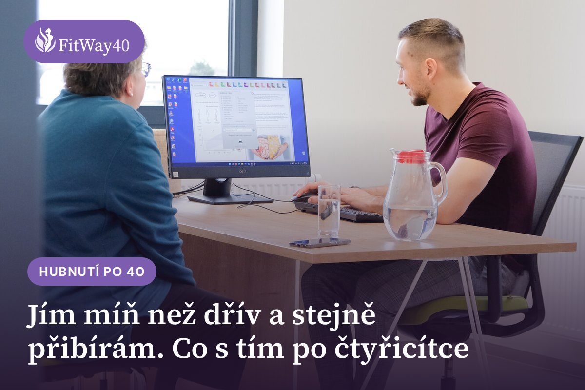Jím míň než dřív a stejně přibírám. Co s tím po čtyřicítce