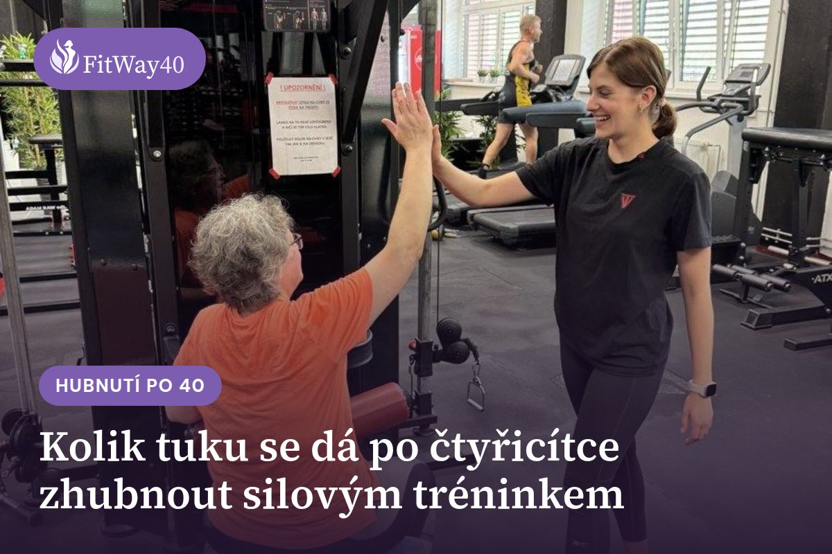 Kolik tuku se dá po čtyřicítce zhubnout silovým tréninkem