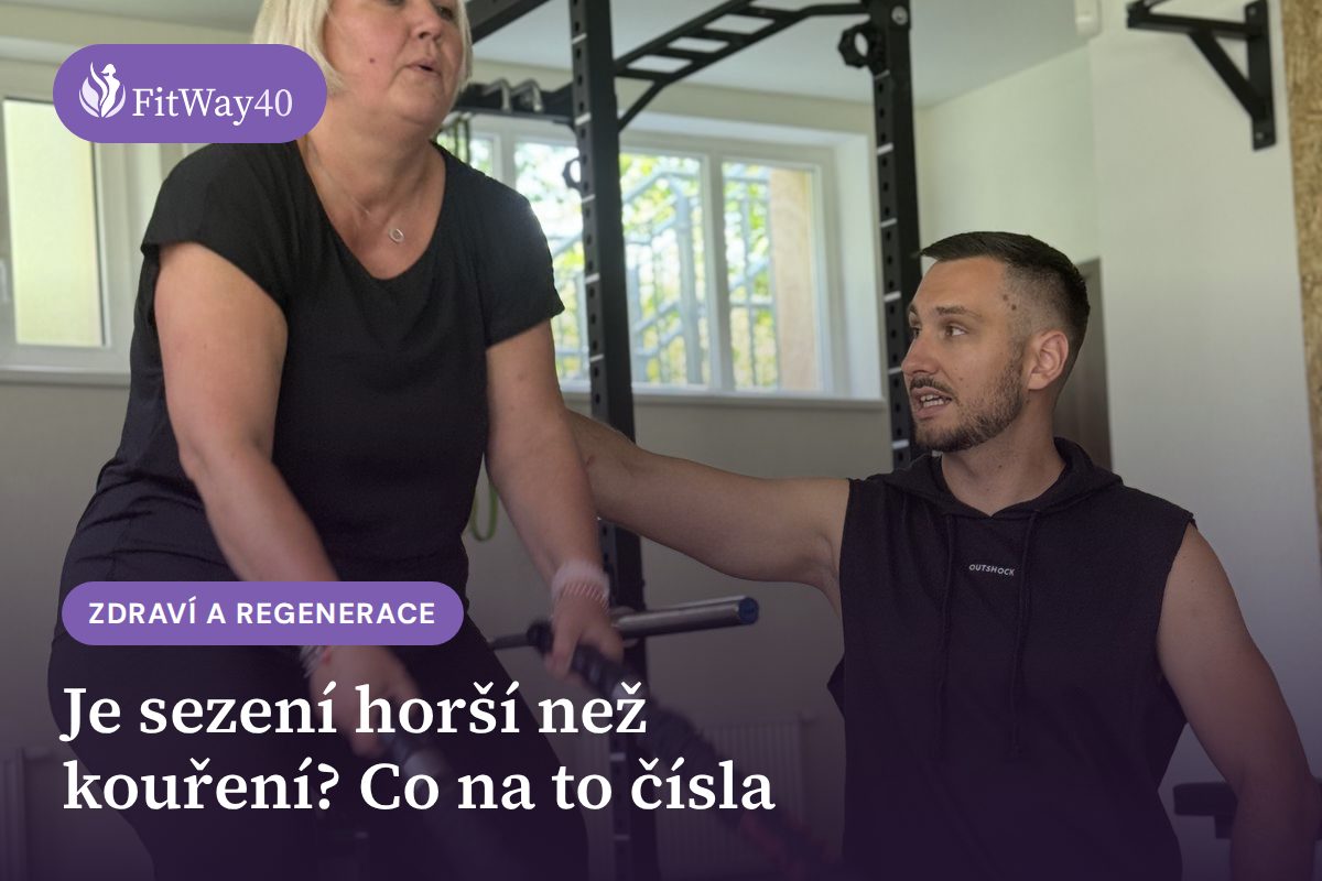 Je sezení horší než kouření? Co na to čísla
