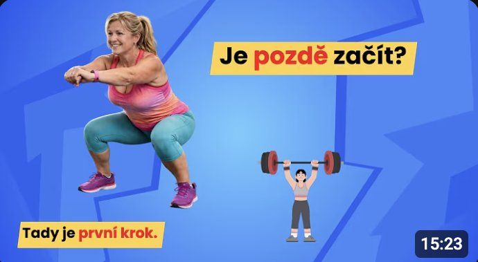 Náhled dílu podcastu Aktivní čtyřicítka: Je pozdě začít? Tady je první krok.