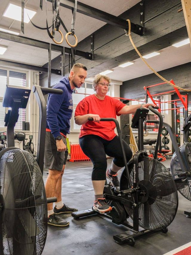 Marta na začátku spolupráce ve VT GYM